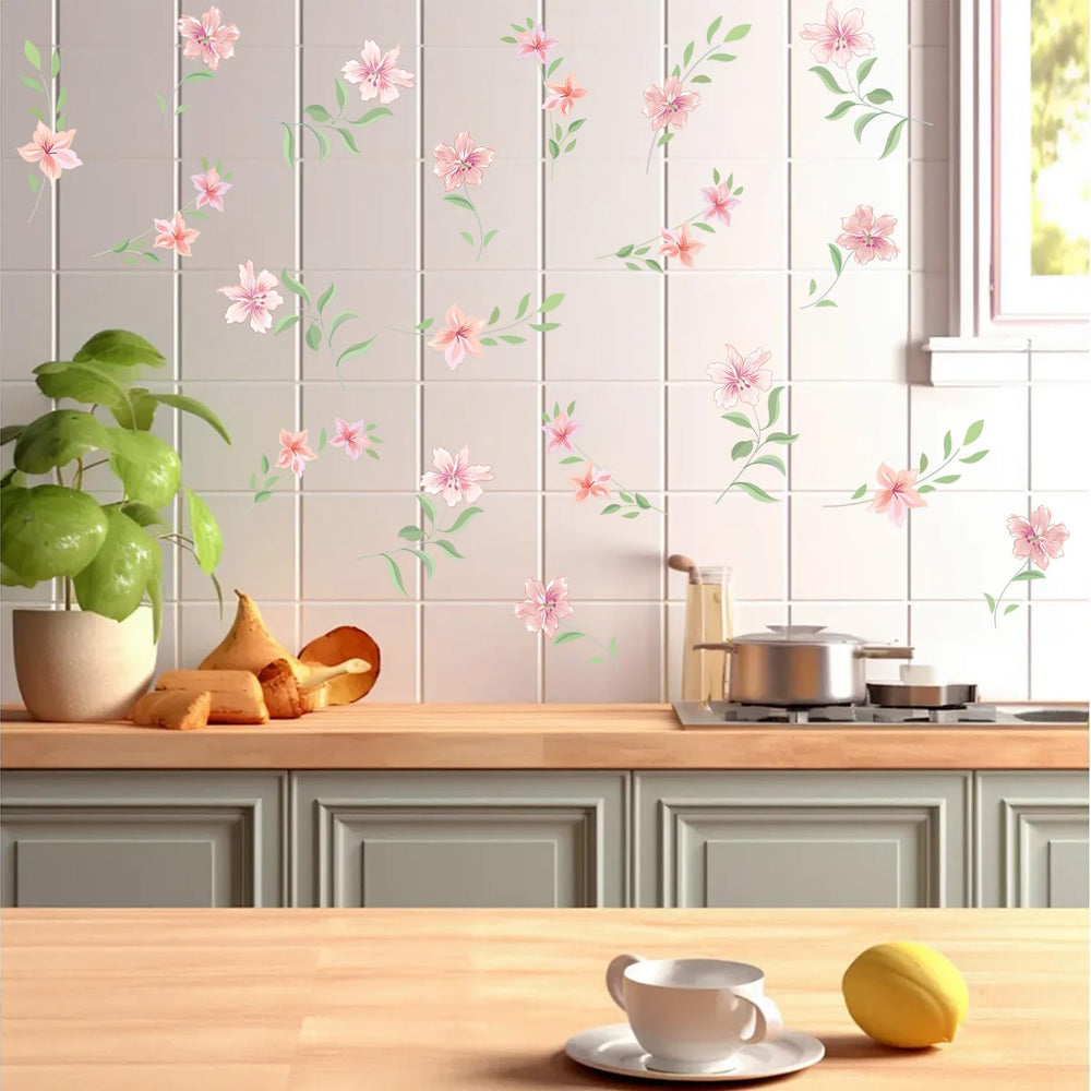 LHIUEM toddler girls room stickers are easy to reposition on smooth surfaces