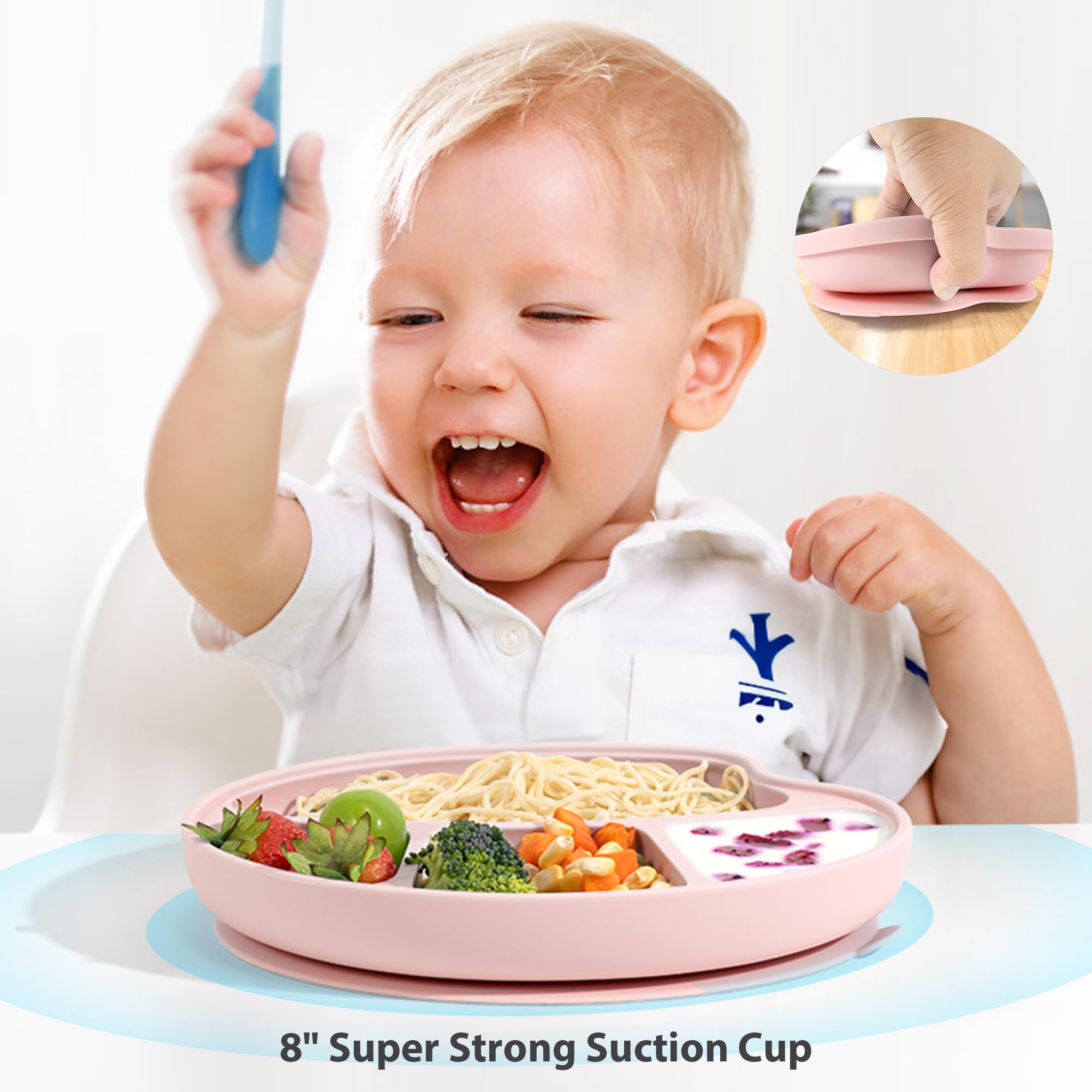 Li & Zhao divided compartments keep foods separate for toddler meals