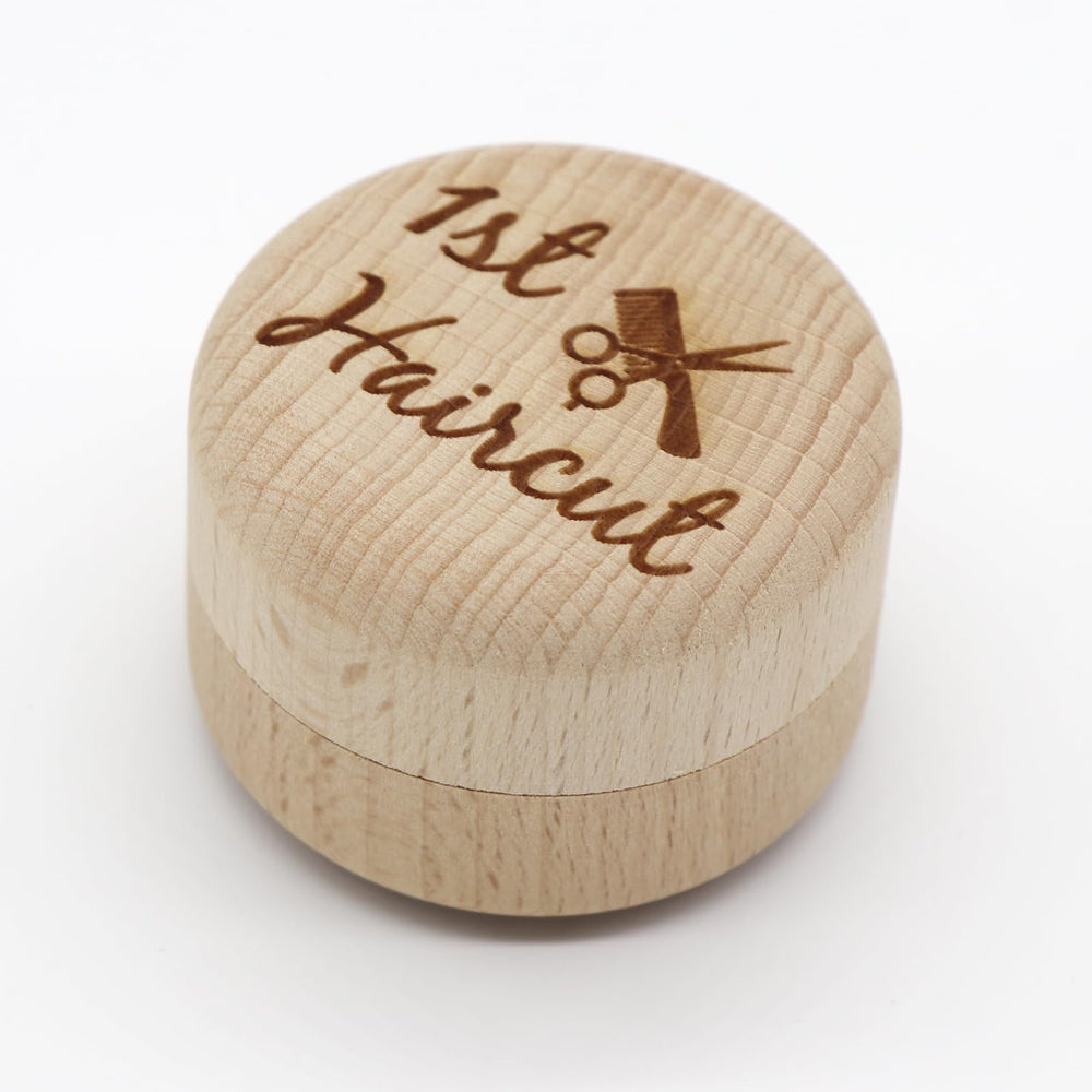 Liannan compact 2-inch diameter keepsake box fits on a shelf.