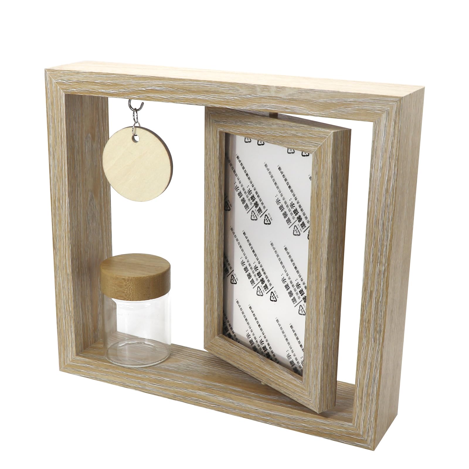 High-quality MDF frame provides safe, stylish display for precious memories