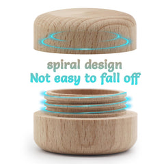 Liannan natural wood grain keepsake box highlights unique texture and warmth.