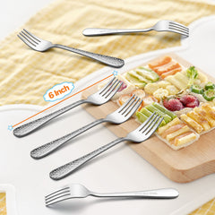 LIANYU stainless steel construction resists rust for long-lasting flatware.