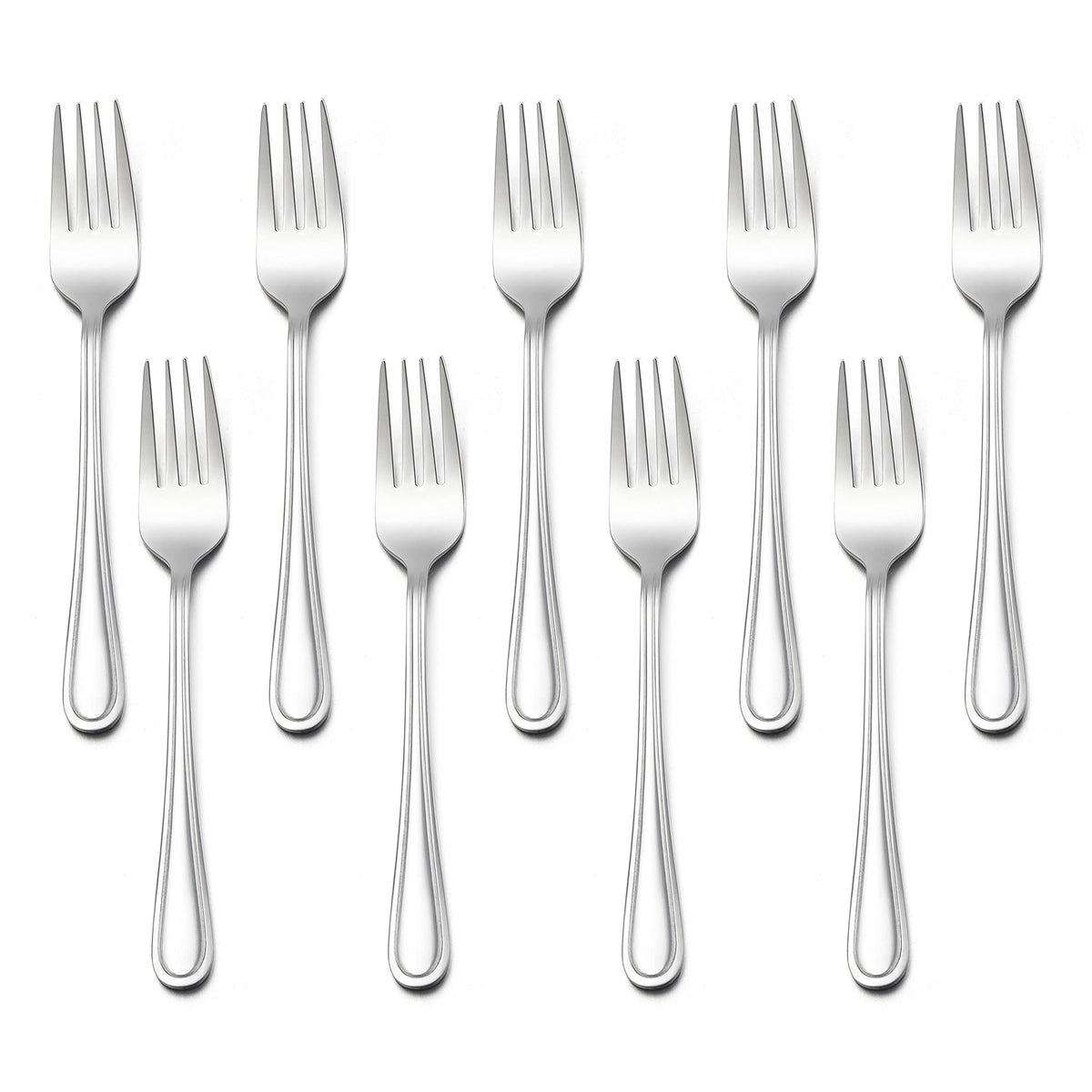LIANYU toddler forks in a 24-piece set, perfect for tiny hands and self-feeding