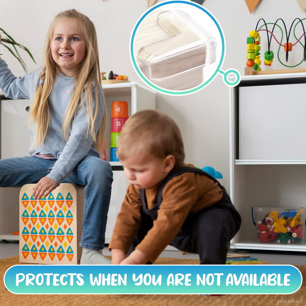 LIBERHAUS double-sided tape ensures secure attachment for long-lasting protection.