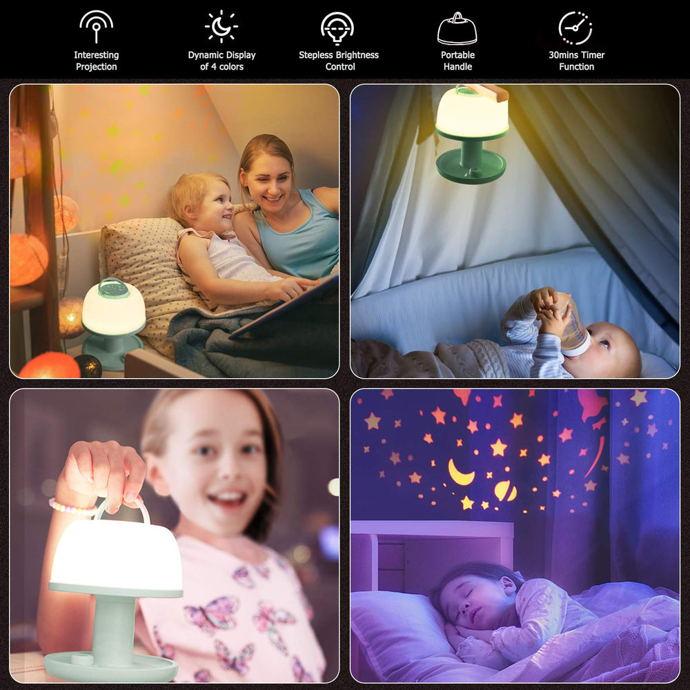 LICKLIP dimmable LED bedside lamp provides soft warmth for calming evenings