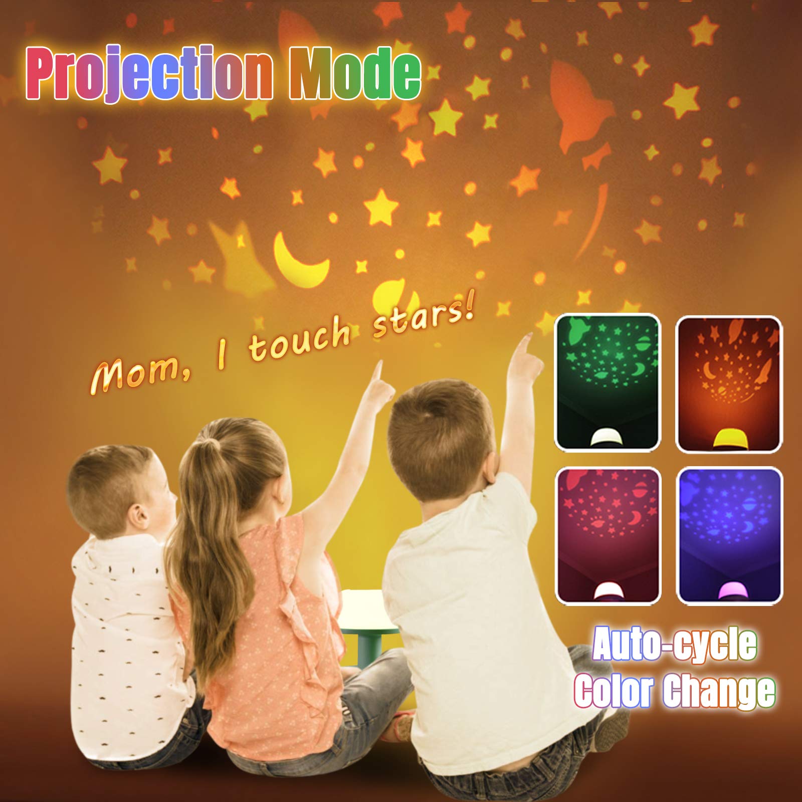 LICKLIP night light with timer helps set a gentle auto-off routine
