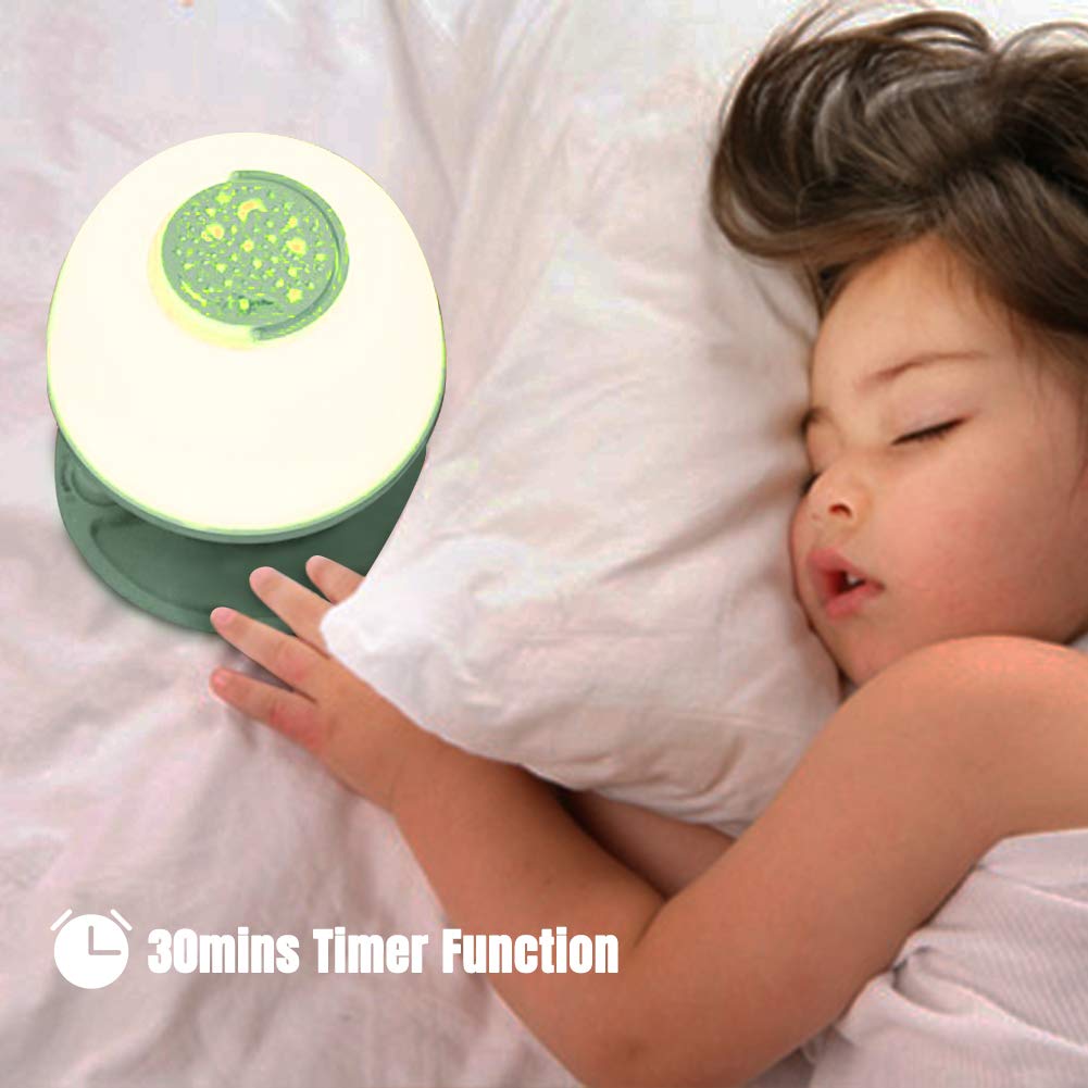 LICKLIP rechargeable kids night light stays ready for night trips