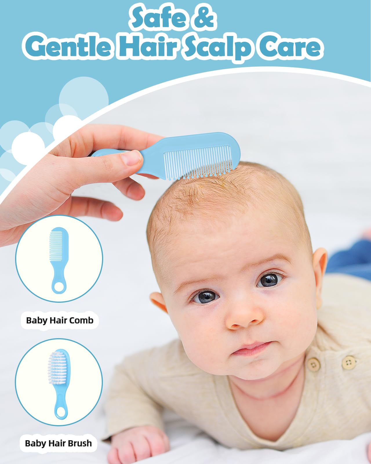 Lictin round-tip scissors ensure safe tiny-nail trimming.
