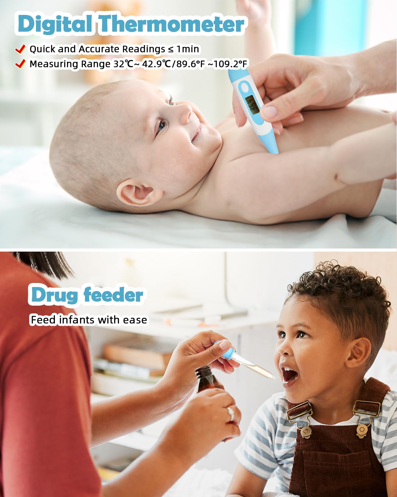 Lictin silicone finger toothbrush promotes easy oral care.
