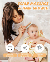 Lictin brush for wet and dry hair with easy drying.