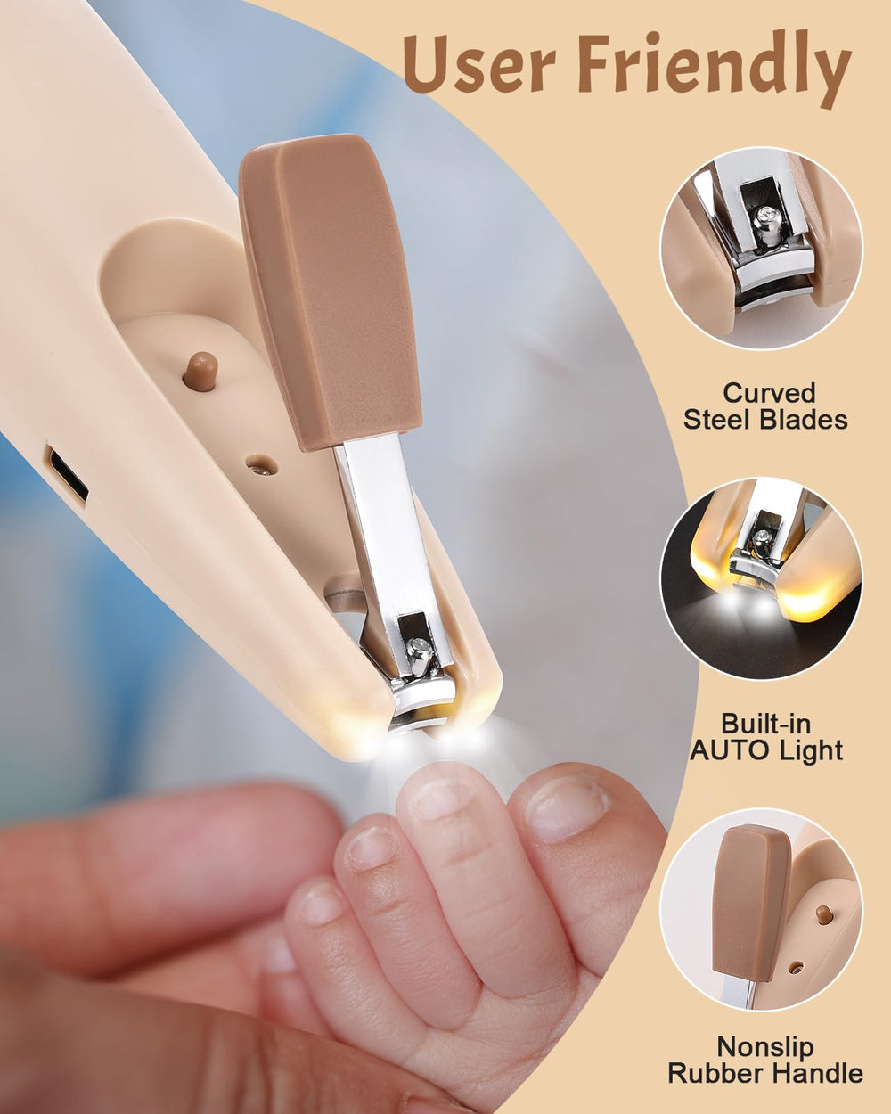 Lictin storage bag keeps baby care kit organized at home or travel