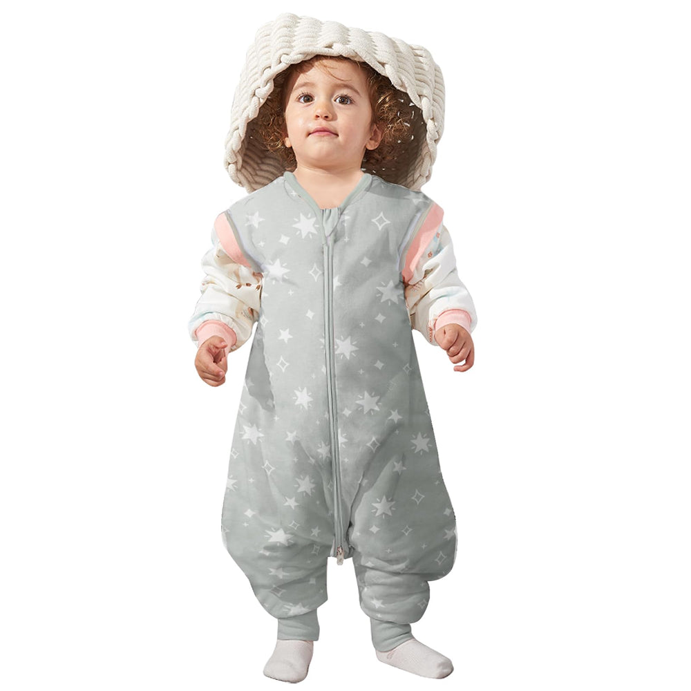 Lictin sleep sack available in four size ranges for growth