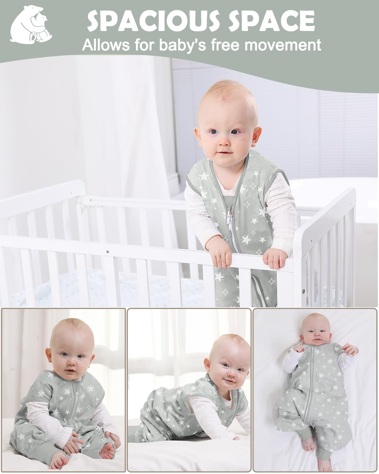 Lictin 100% cotton fabric felt soft against skin