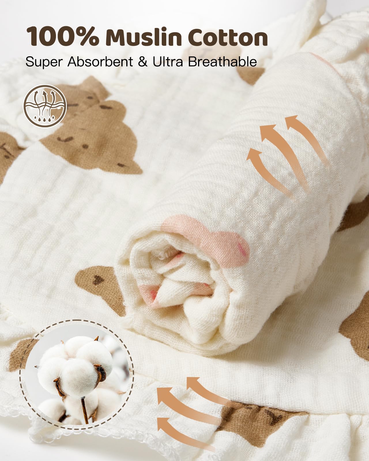 Lictin unisex baby bibs in mixed colors complement outfits and daily wear.