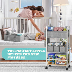 LIDTOP durable metal frame supports heavy items without wobble