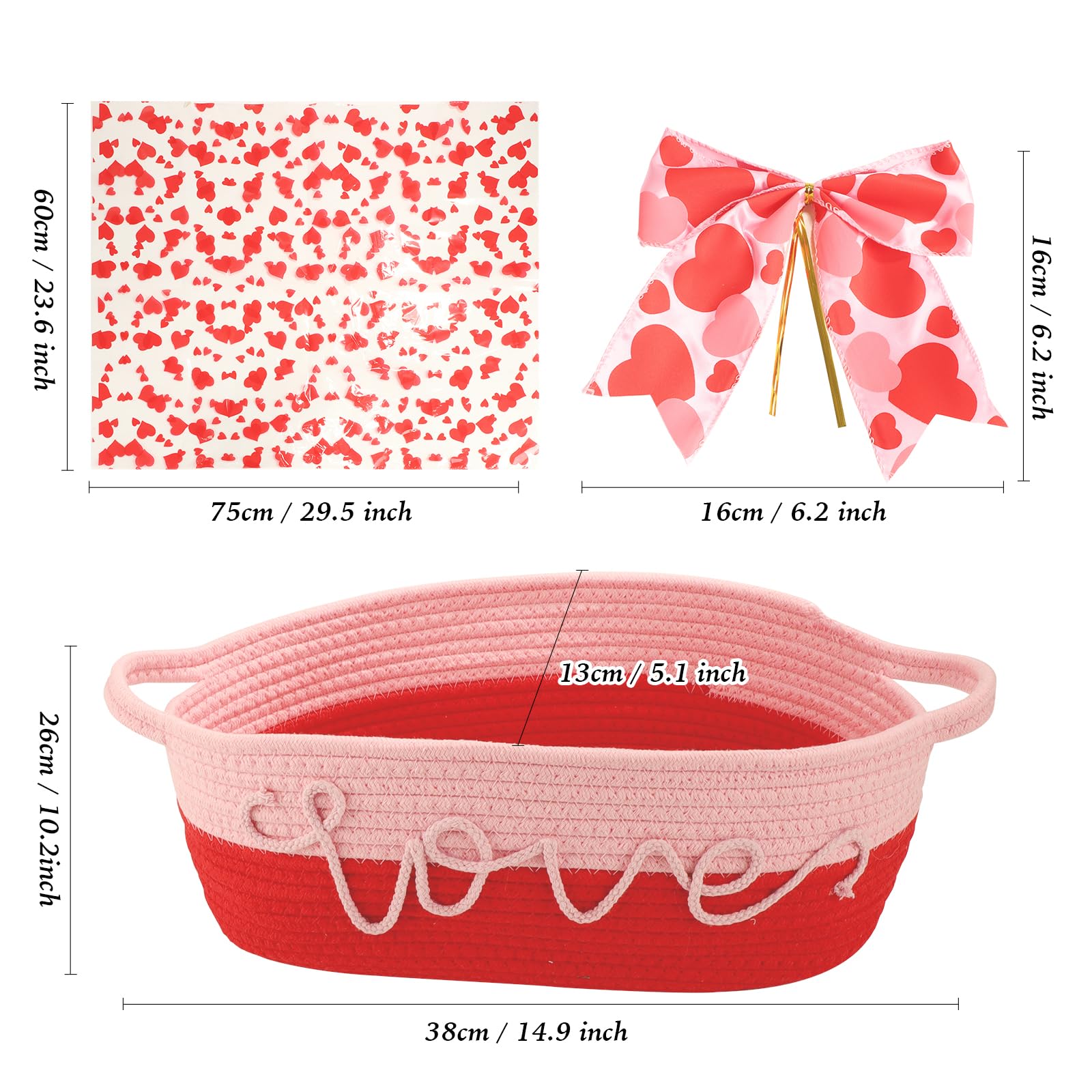 Liengoron gift basket with gift bag included for ready gifting