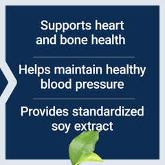 Life Extension Soy Isoflavones capsules, convenient gluten-free format.