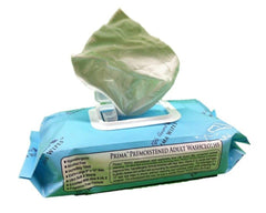 Life Guard Prima Wipes pack interior demonstrates easy-use packaging for on-the-go care.