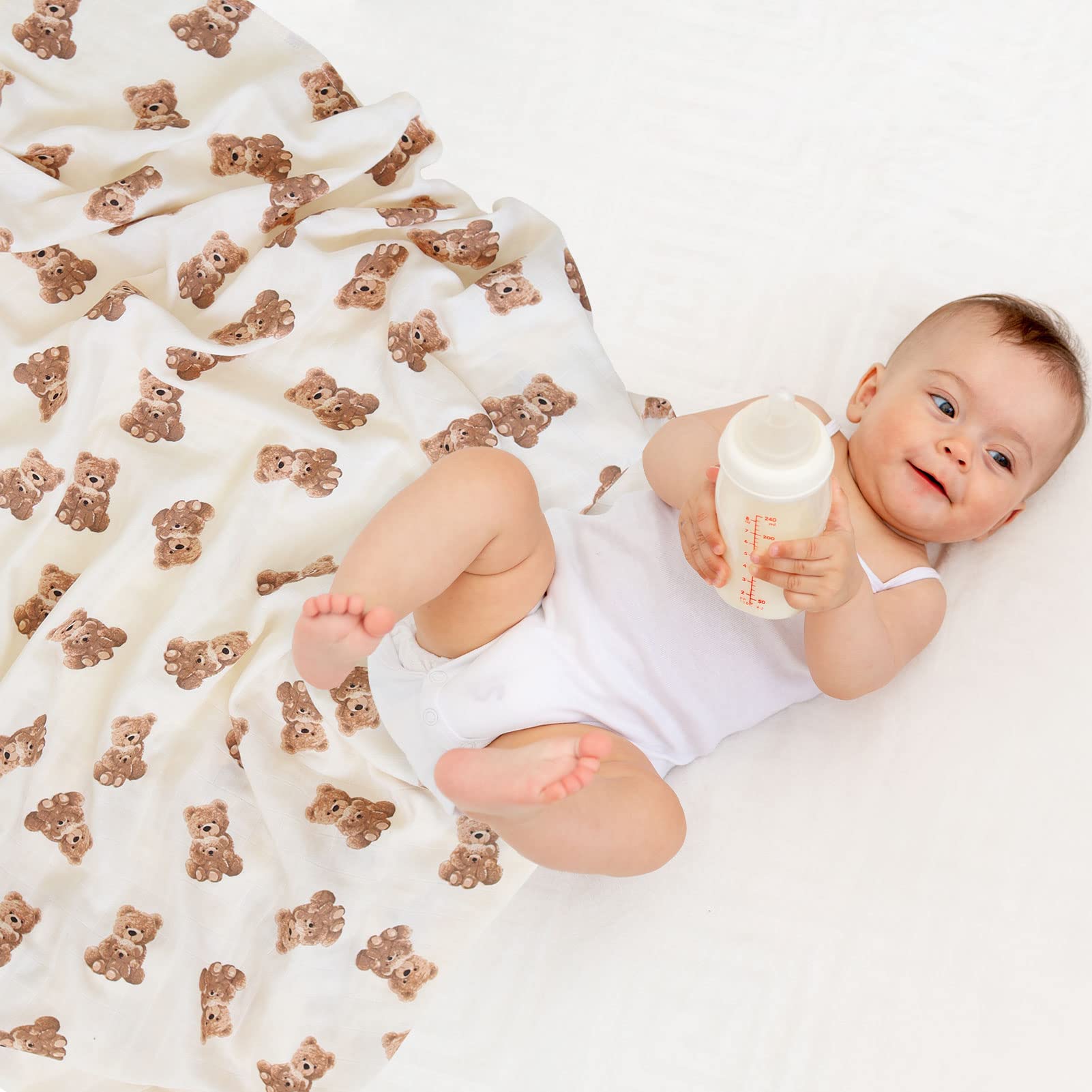 LifeTree bamboo-cotton fabric feels ultra-soft and breathable for delicate skin.