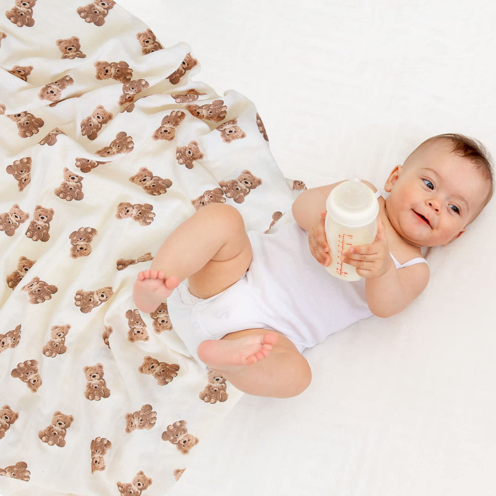 LifeTree bamboo-cotton fabric feels ultra-soft and breathable for delicate skin.