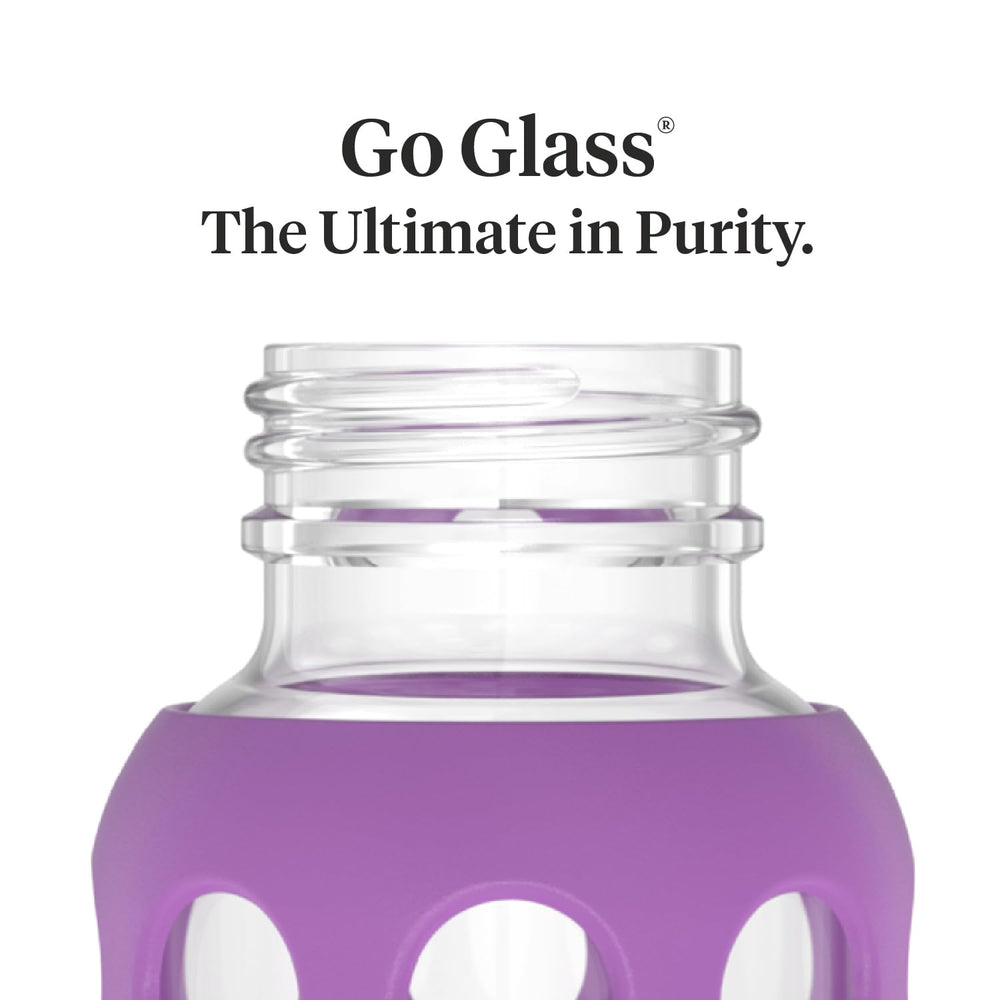 Lifefactory bottle cap, ring, and stopper shown for secure assembly