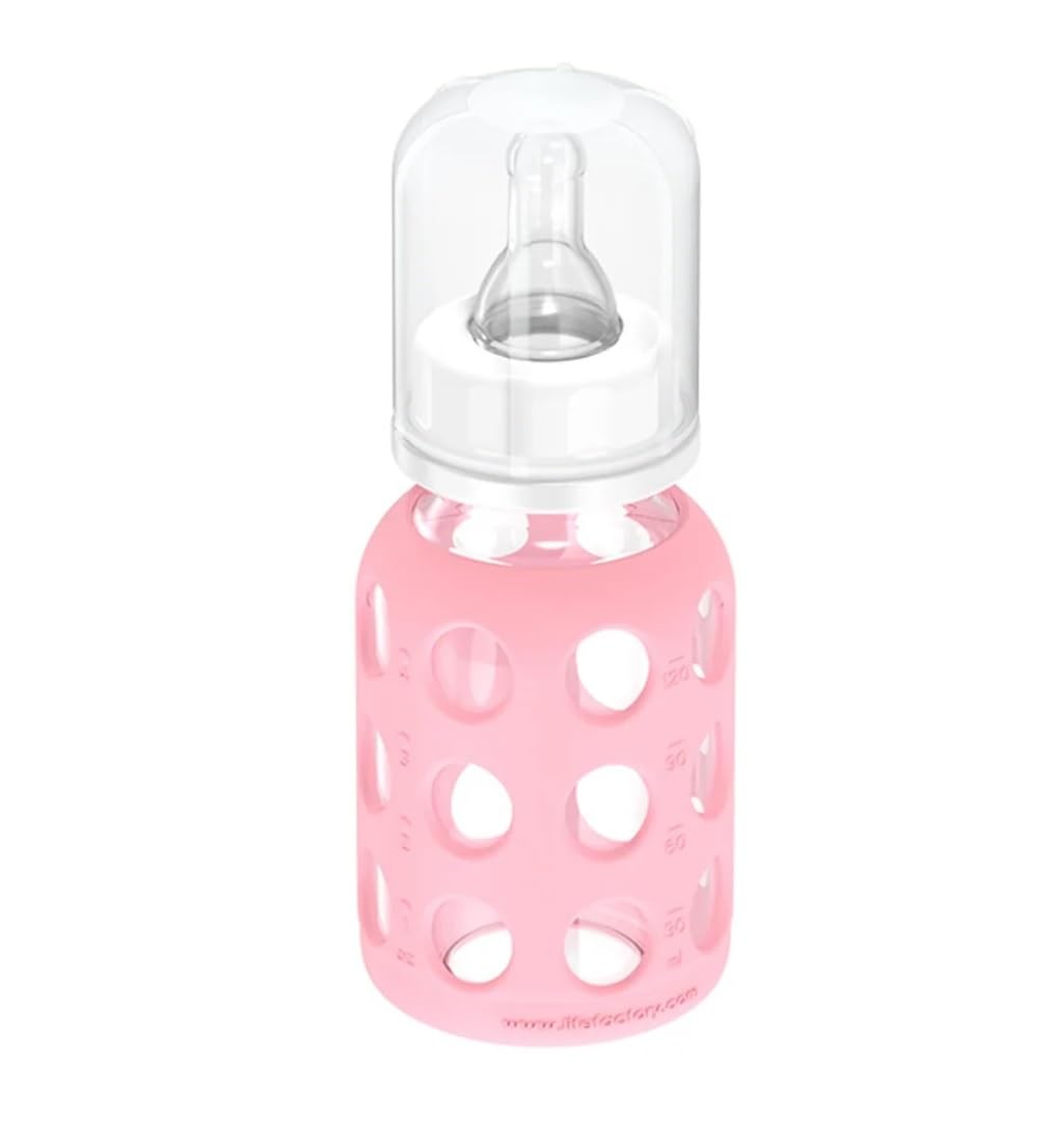Lifefactory bottle shown in dishwasher-safe design for easy cleaning.