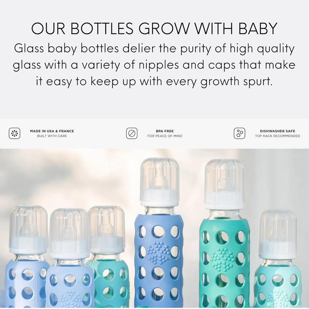 Lifefactory BPA-free and phthalate-free bottle for safe feeding