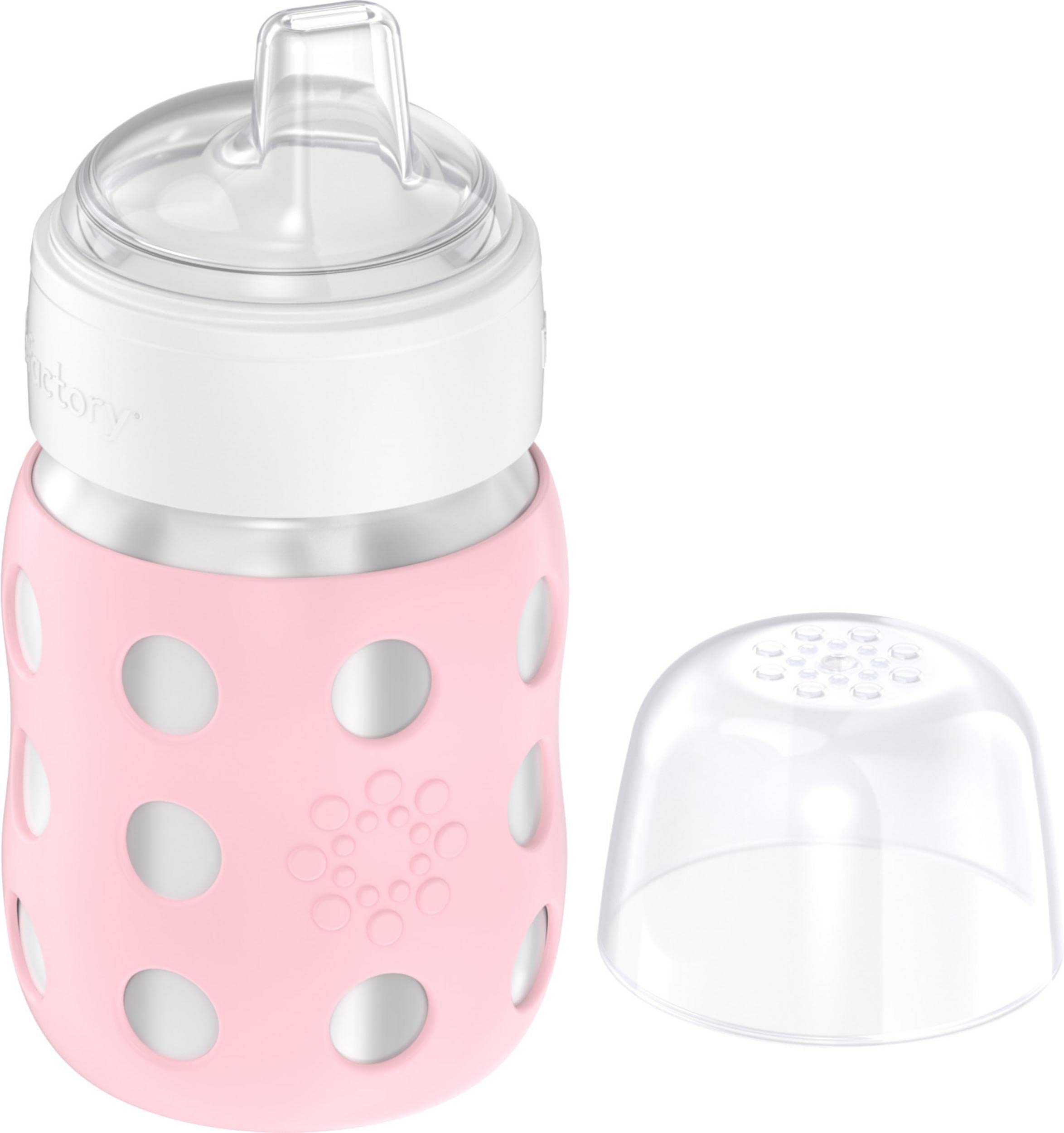 Lifefactory Desert Rose vacuum insulation keeps drinks cold for hours