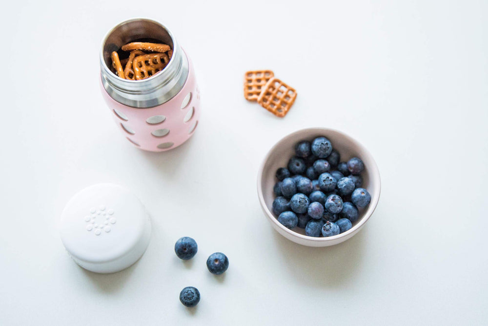 Lifefactory bottle dishwasher-safe for easy cleaning in home