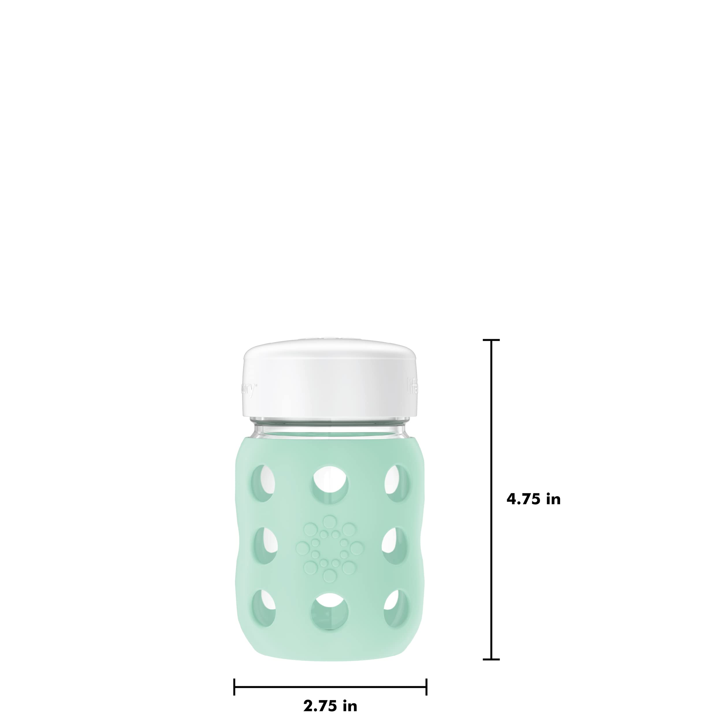 Lifefactory wide-neck bottle is easy to clean and fill