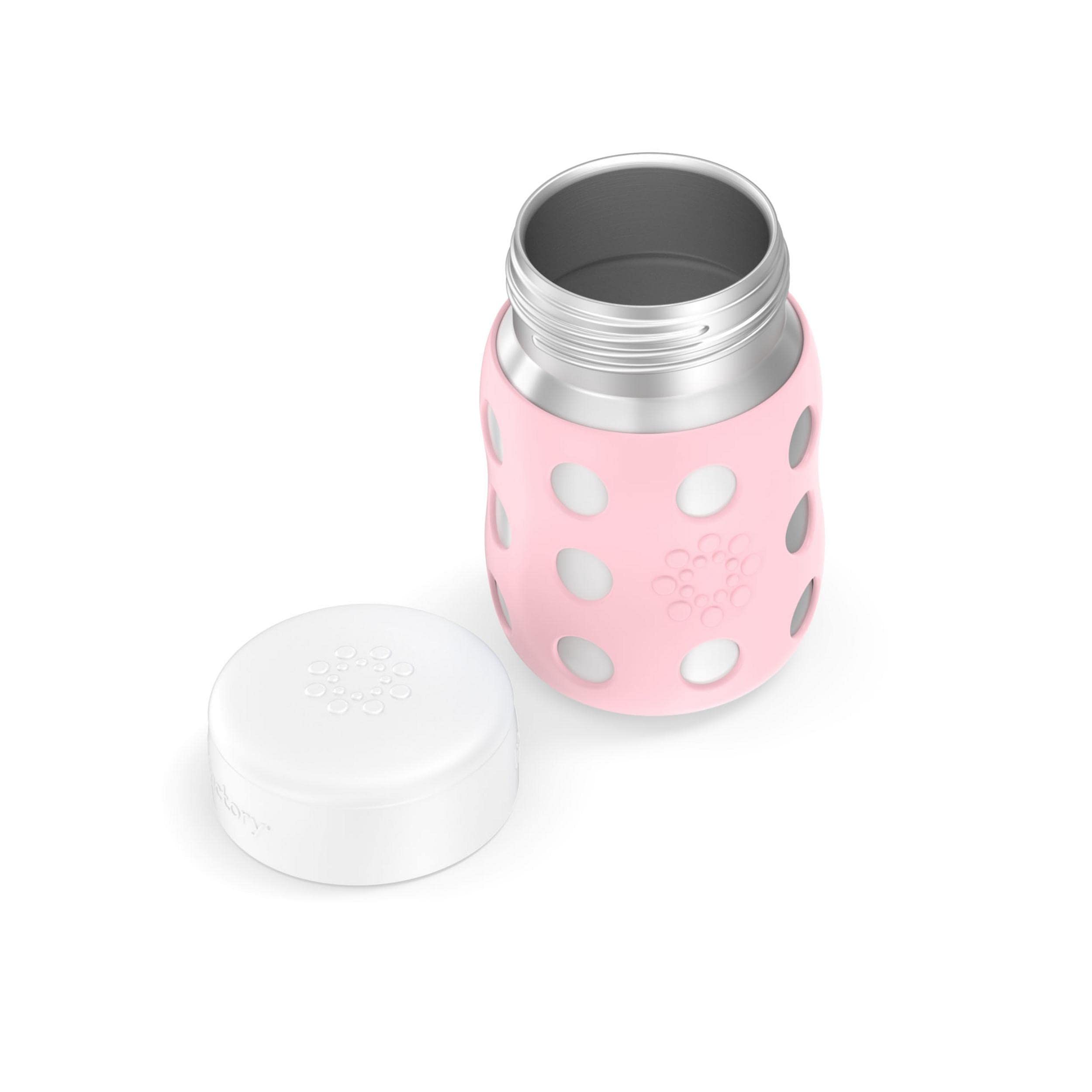 Lifefactory flat cap for milk and snacks on-the-go