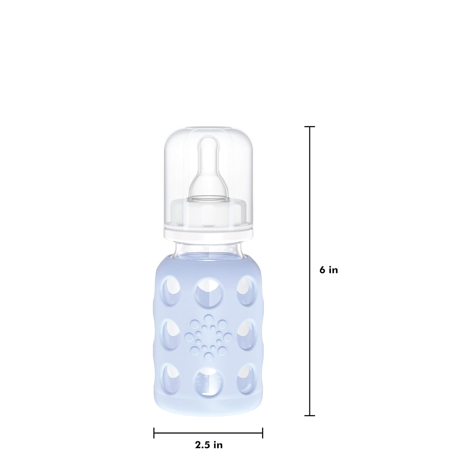 Lifefactory pack of four bottles for daily rotation and fridge use