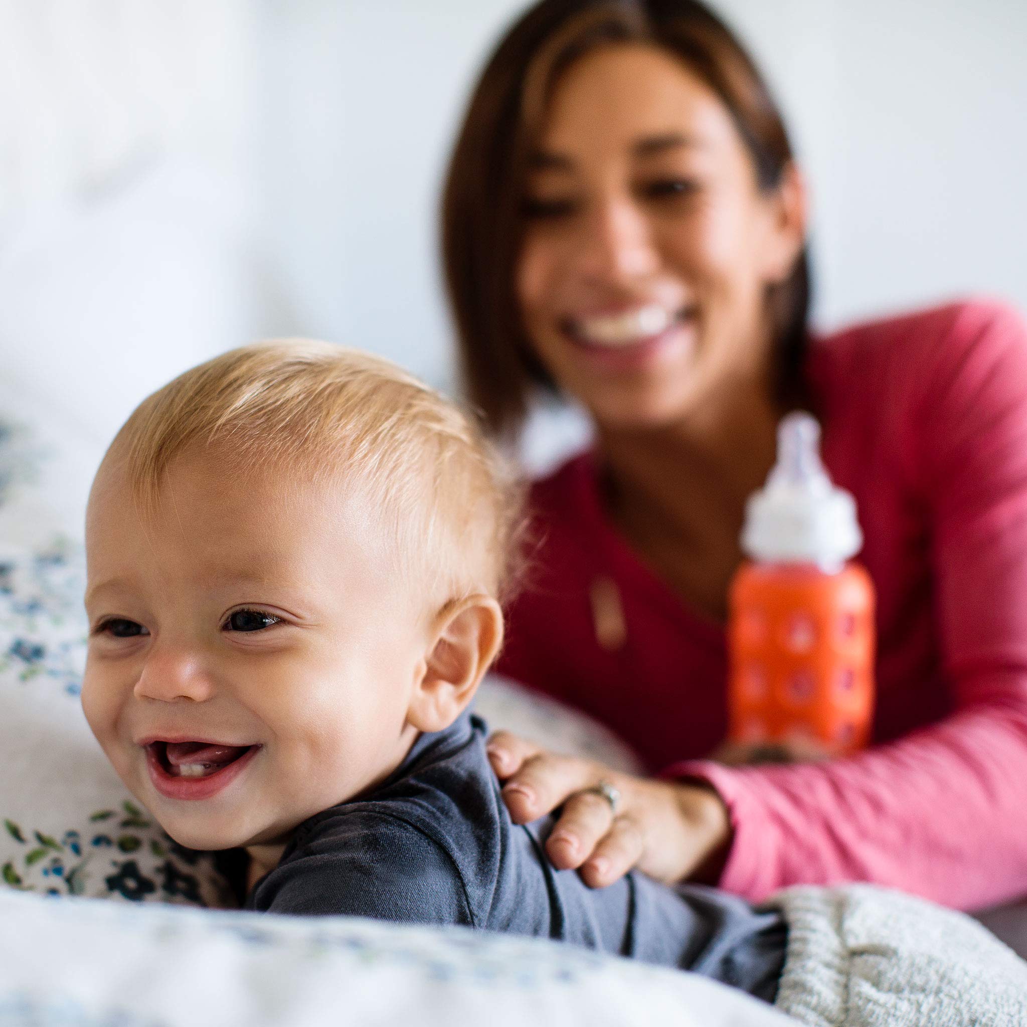 Lifefactory sippy caps enable easy transition from bottle to cup