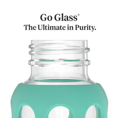 Stage 2 nipple on Lifefactory bottle for 3-6 month olds.