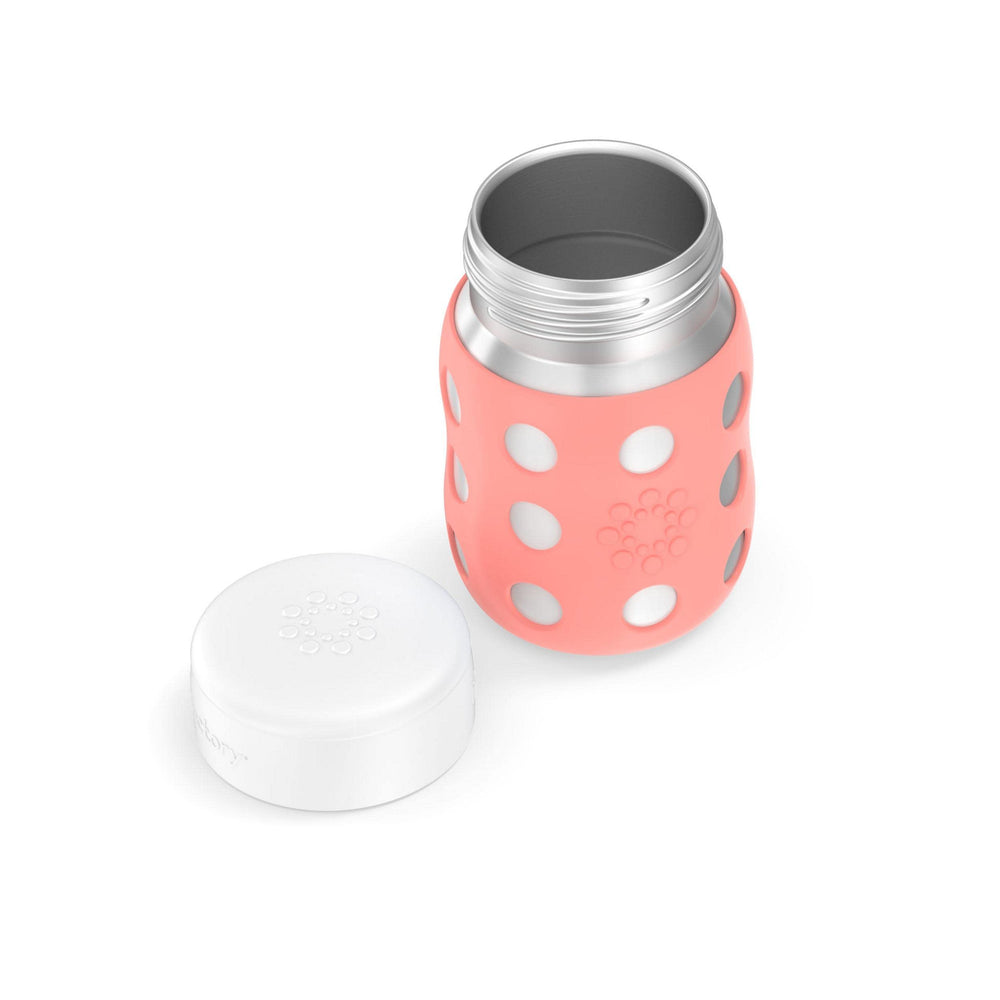 Lifefactory vacuum-insulated bottle keeps beverages cold for hours