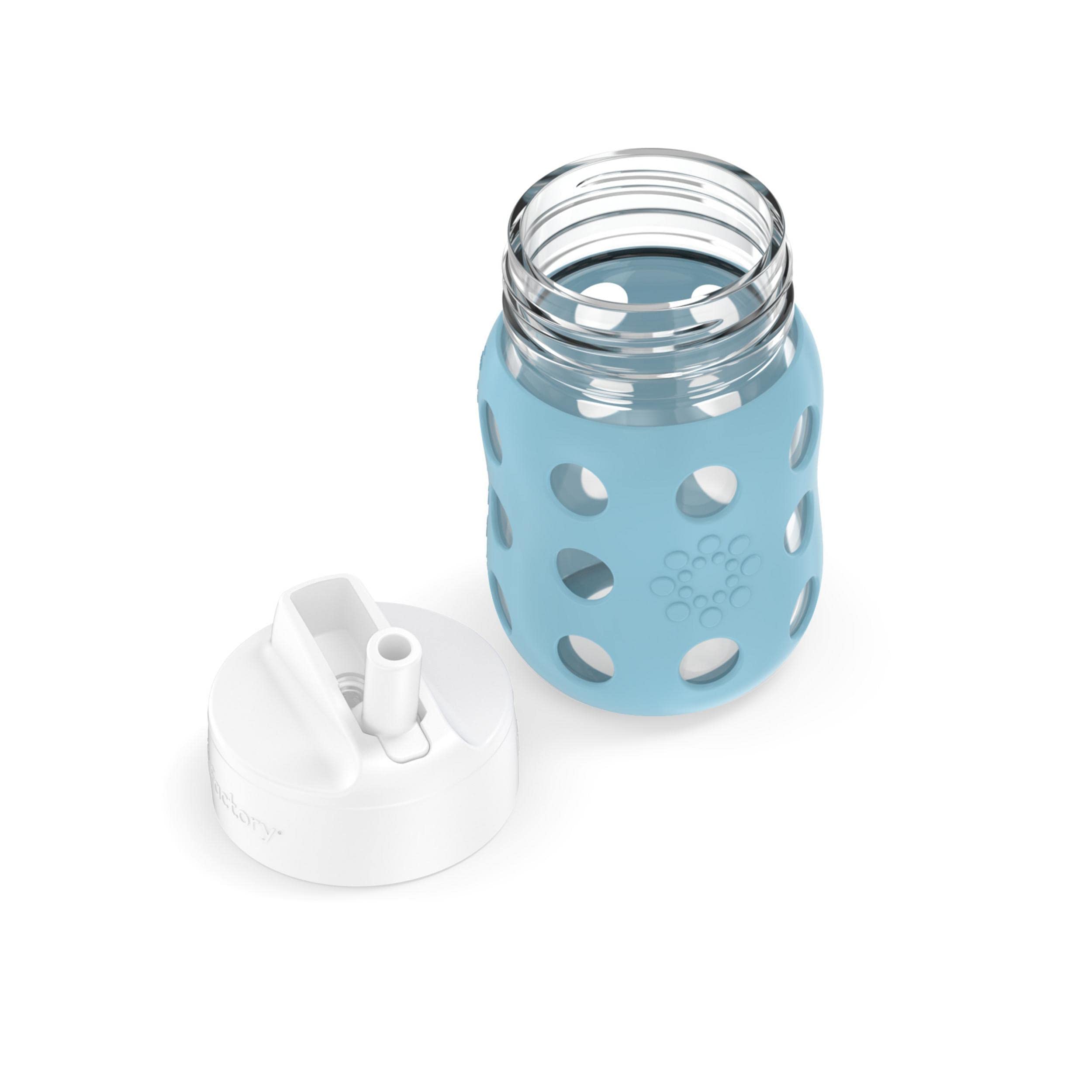Wide-neck design facilitates quick filling and thorough cleaning