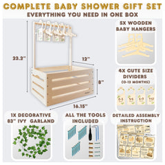 Lifemories decorative wooden box with easy-to-move handles for portability.