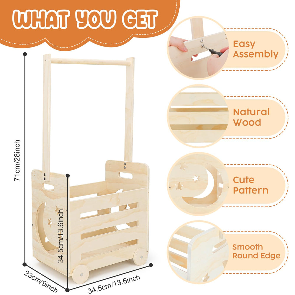 Lifesnug wooden baby gift display for practical newborn presents
