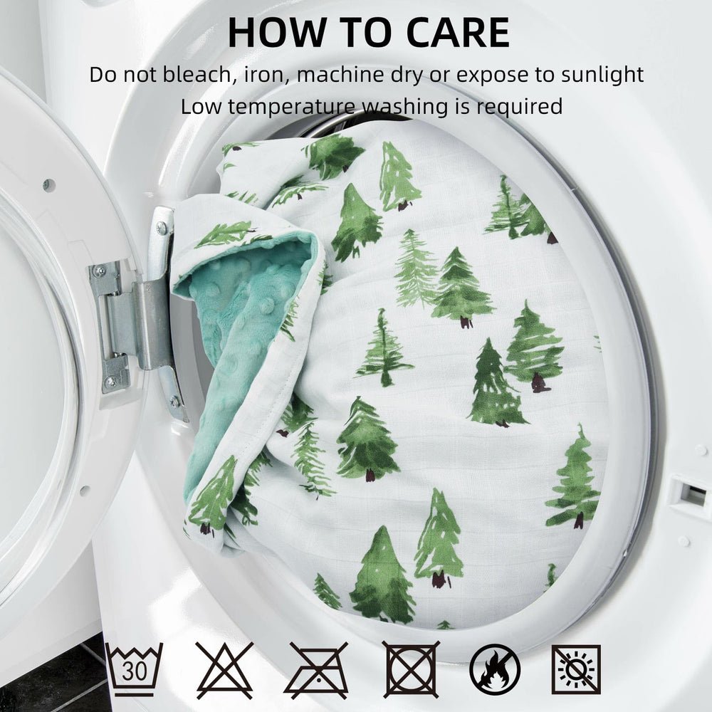 LifeTree blanket measures 31x40 inches for versatile wrapping and covering