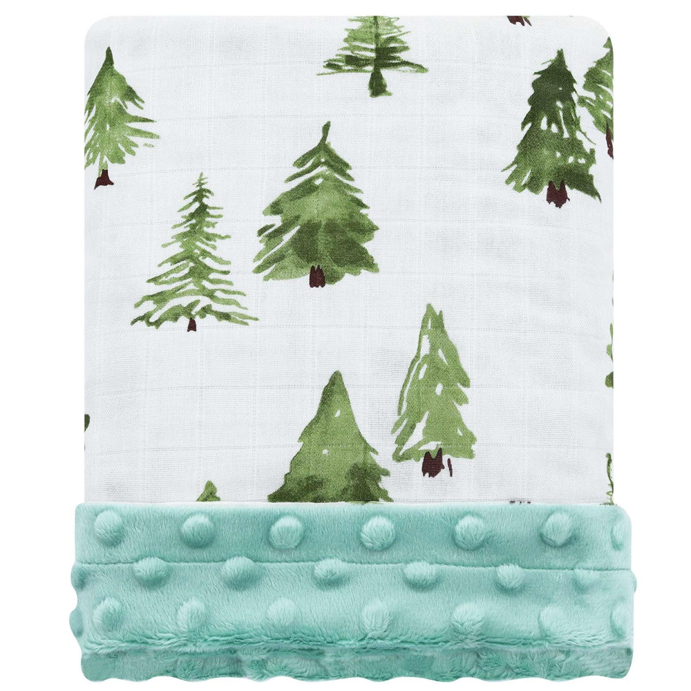 LifeTree unisex baby blanket provides cozy warmth with breathable front