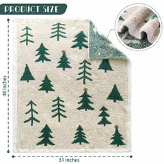 LifeTree plush blanket's fluffy, breathable texture feels gentle against skin for outings.