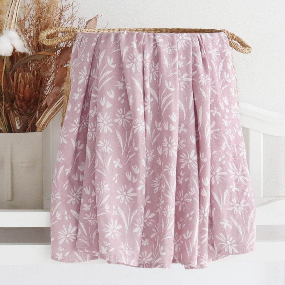 LifeTree easy-care muslin swaddle designed for daily use and washing
