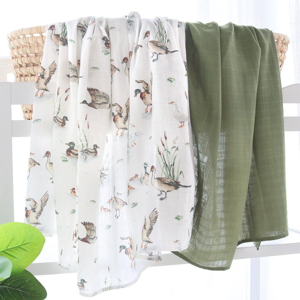 LifeTree multi-use blanket doubles as stroller cover and crib layer.
