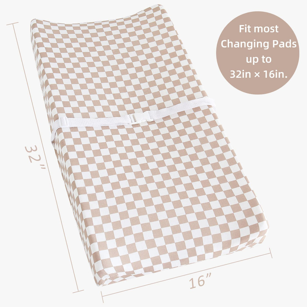 LifeTree small checkered pattern adds nursery detail while keeping baby comfortable