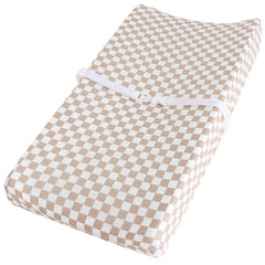 LifeTree muslin changing pad cover soft close-up shows bamboo-cotton blend for gentle skin comfort