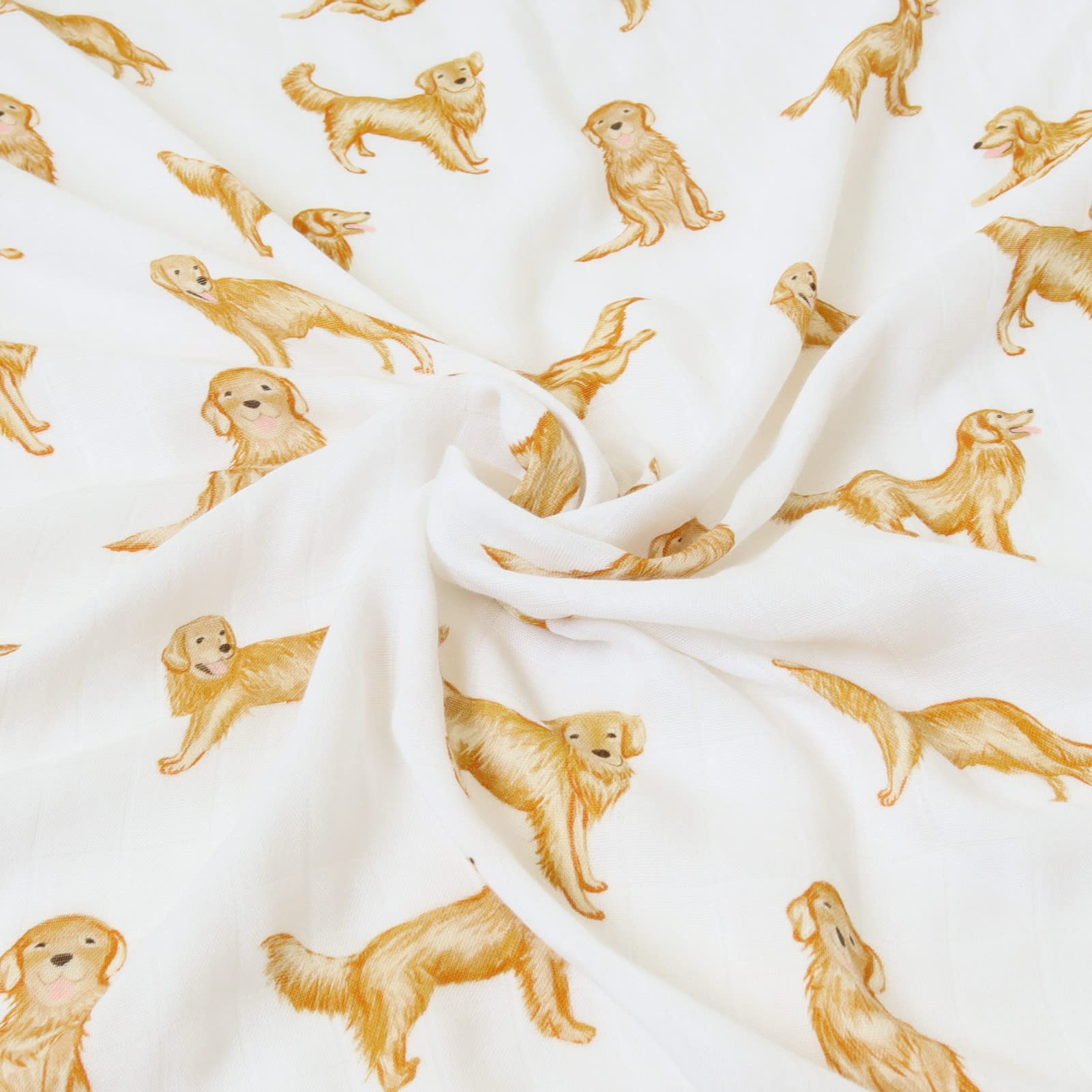 LifeTree muslin swaddle doubles as nursing cover for discreet feeding.
