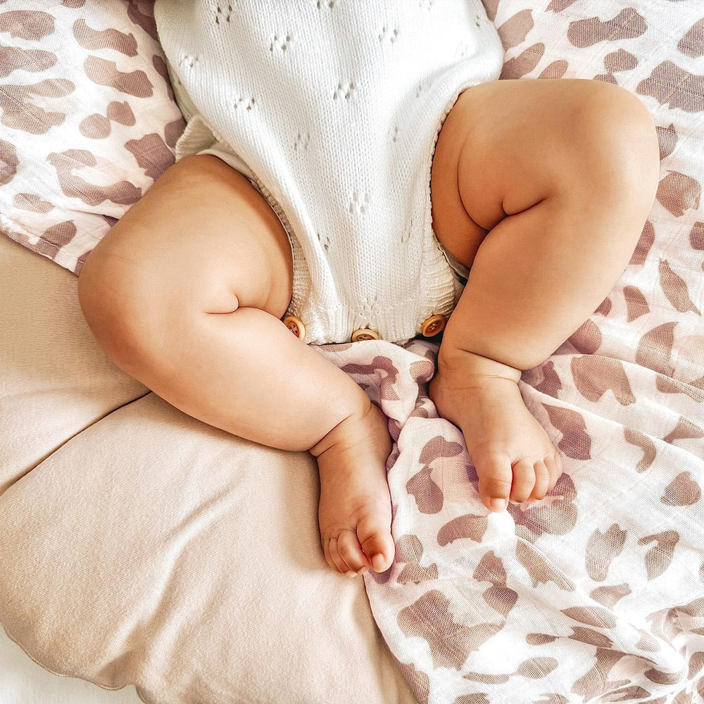 LifeTree soft, breathable muslin fabric against baby skin.