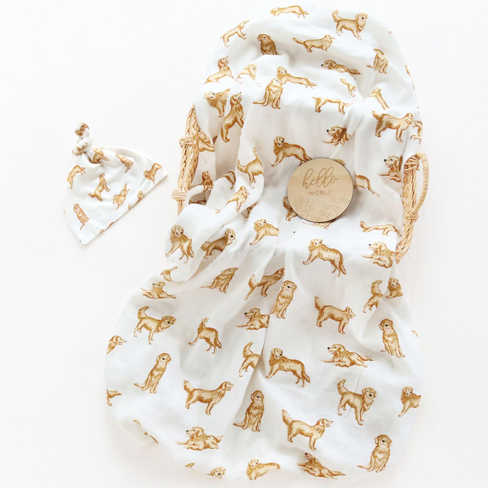 LifeTree modal hat is soft and stretchy for baby's head warmth.