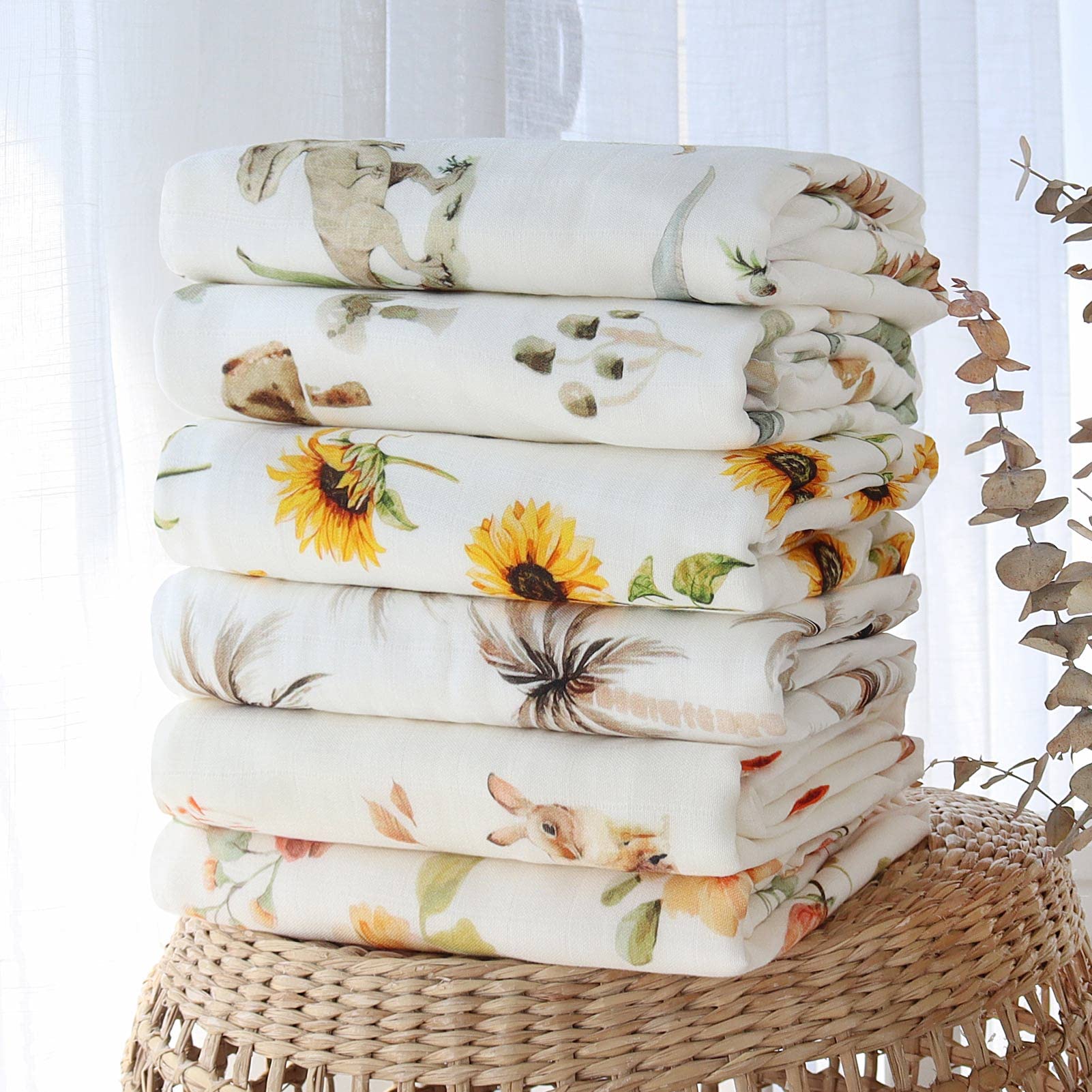 LifeTree soft muslin blanket durable through many washes.
