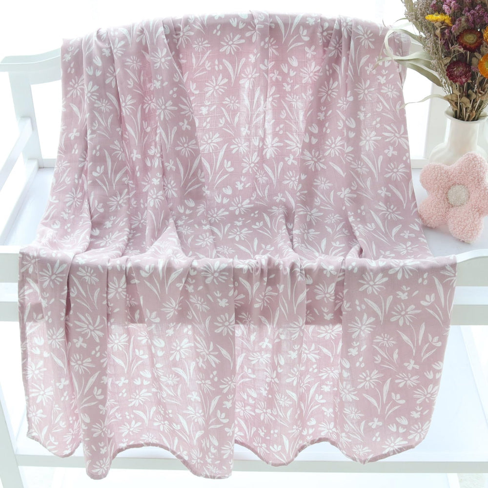 LifeTree swaddle blanket perfect for newborn photos and nursery decor